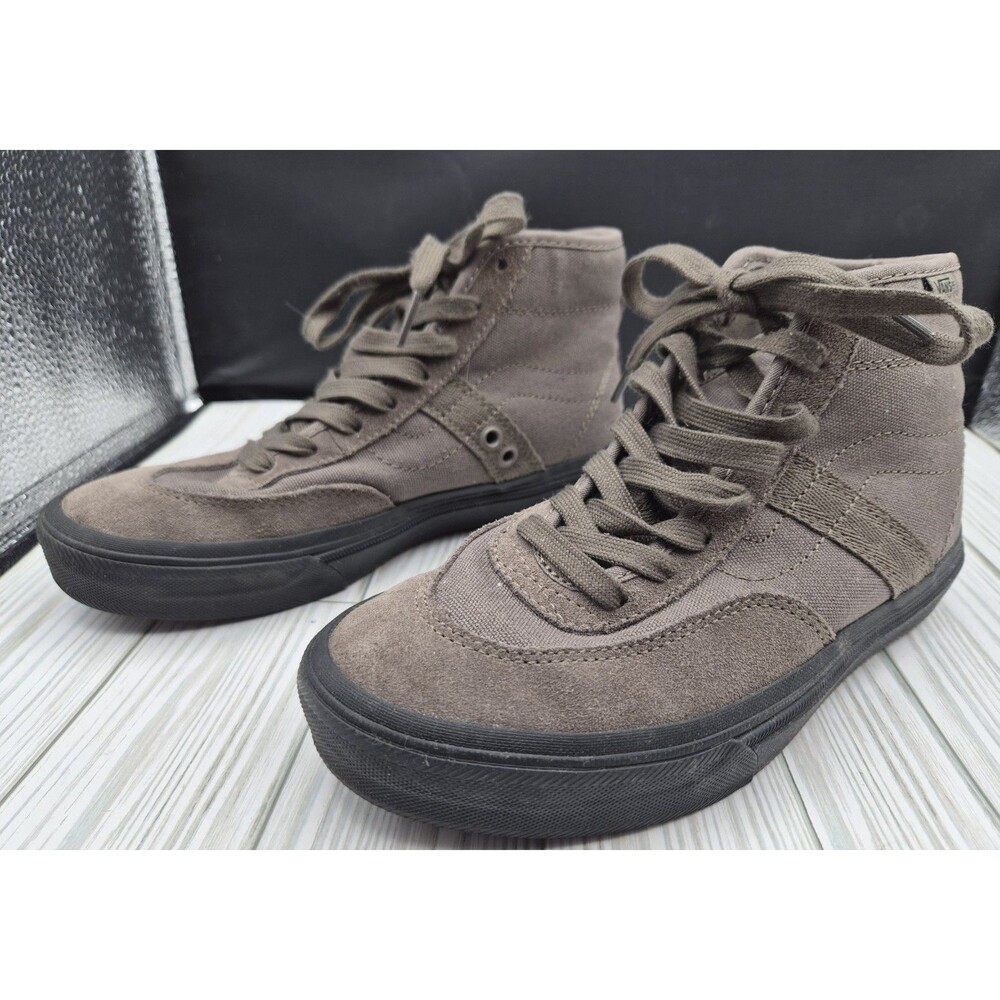 Vans Gilbert Crockett Brown Suede Hi-Top Sneakers Mens Size 4.5 Skate Shoes